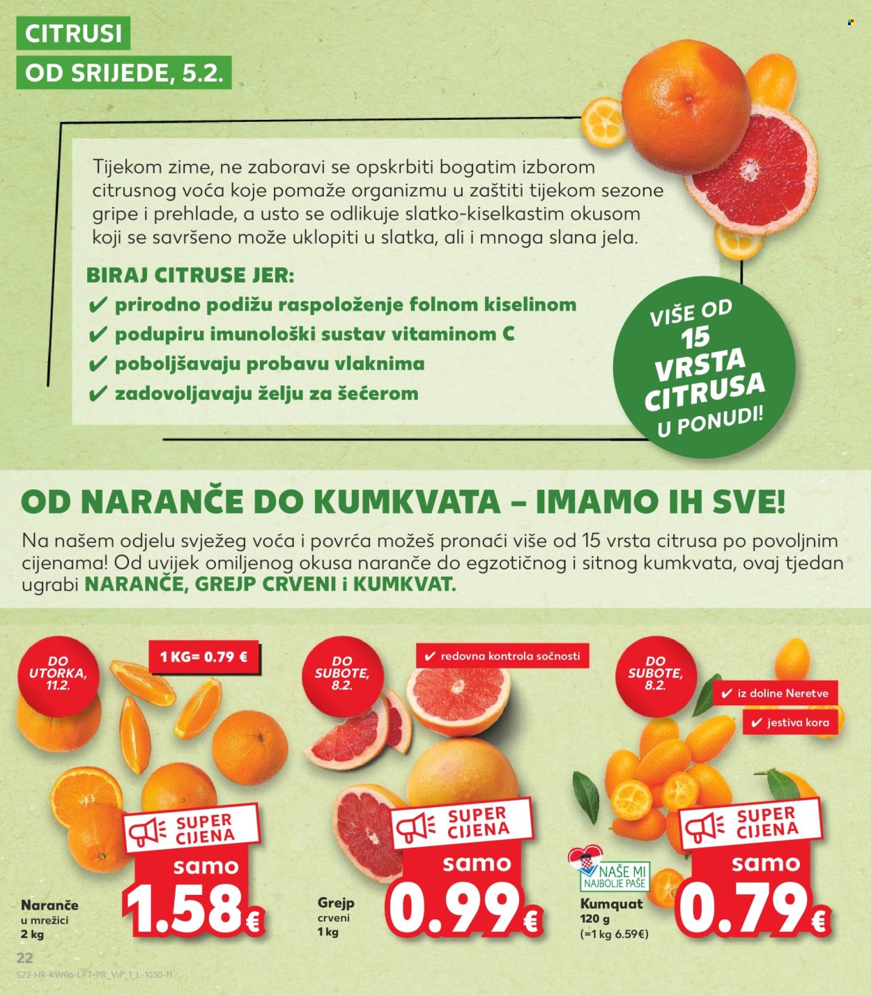 Kaufland katalog - 05.02.2025. - 11.02.2025. Stranica 22