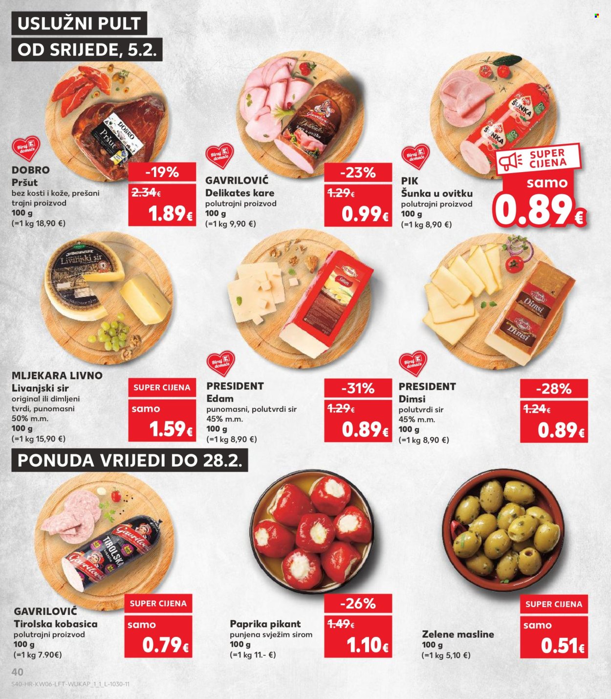 Kaufland katalog - 05.02.2025. - 11.02.2025. Stranica 40