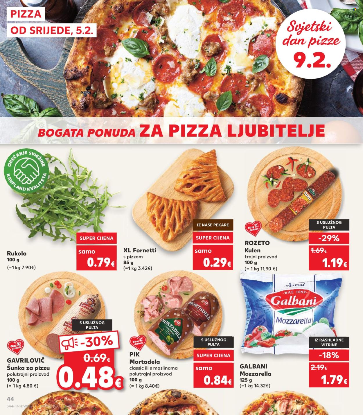 Kaufland katalog - 05.02.2025. - 11.02.2025. Stranica 44