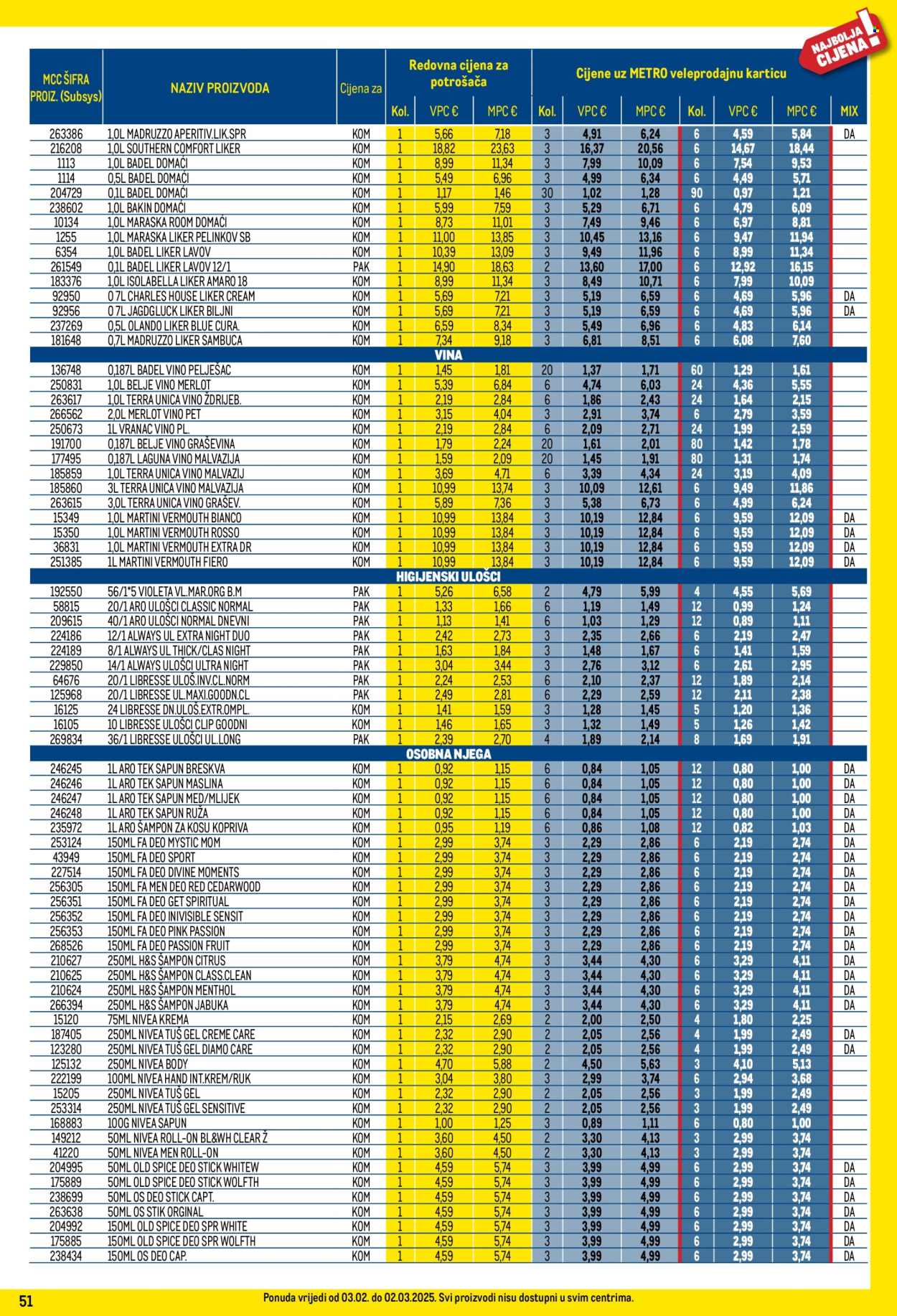 Metro katalog - 02.02.2025. - 02.03.2025. Stranica 51