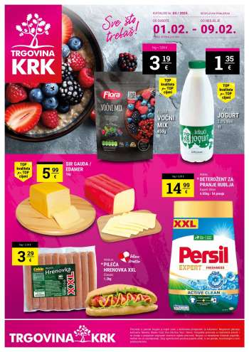 Trgovina KRK katalog - 01.02.2025. - 09.02.2025.