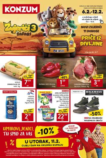 Konzum katalog - 06.02.2025. - 12.02.2025.