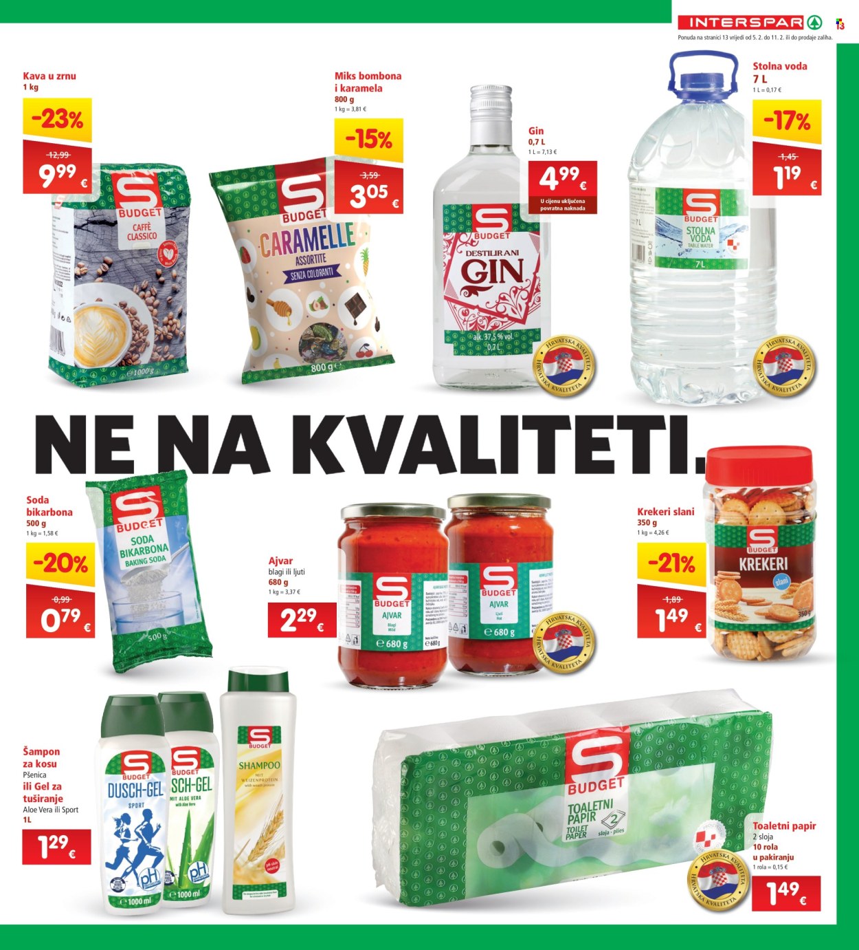 INTERSPAR katalog - 04.02.2025. - 11.02.2025. Stranica 13