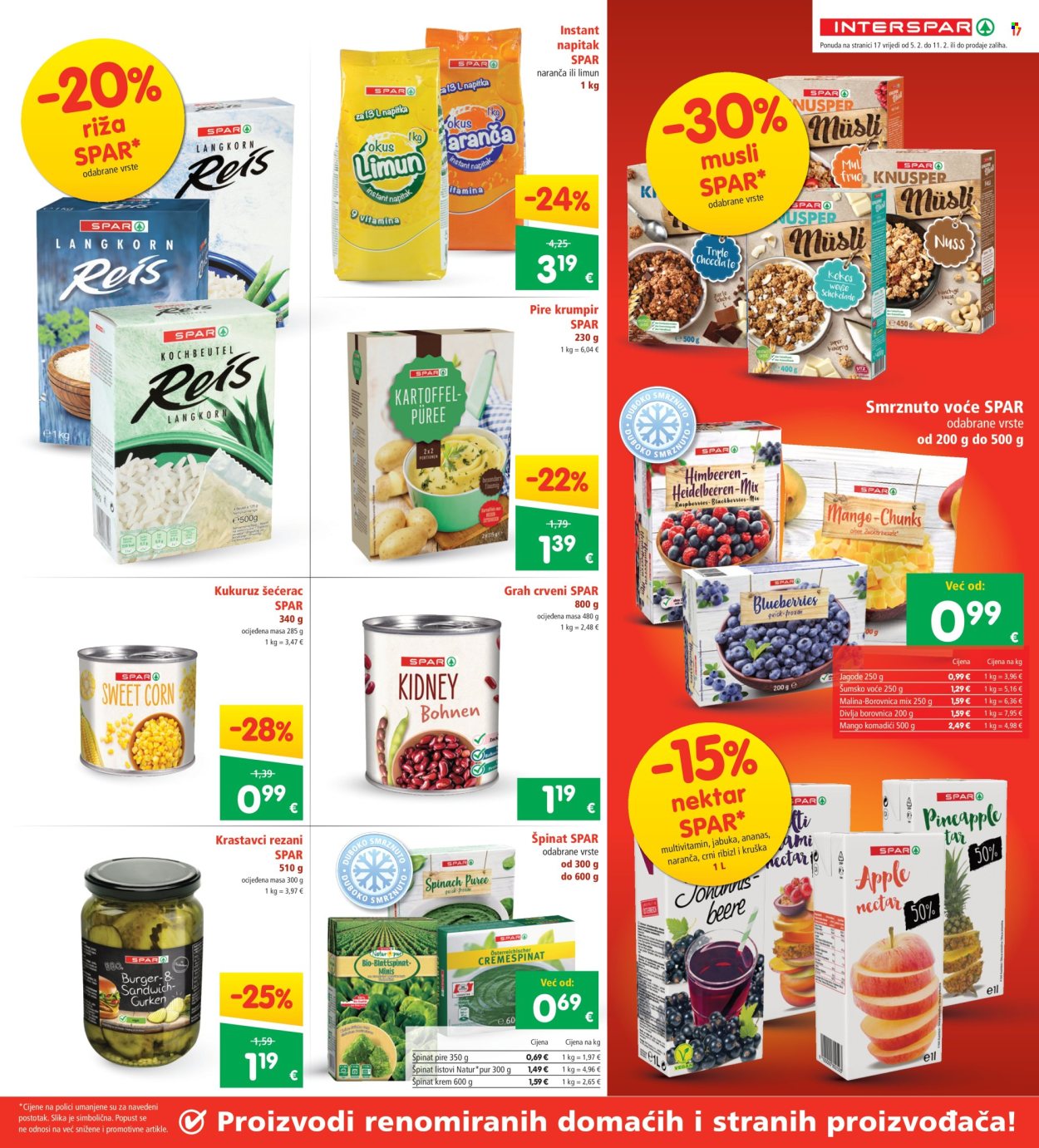 INTERSPAR katalog - 04.02.2025. - 11.02.2025. Stranica 17