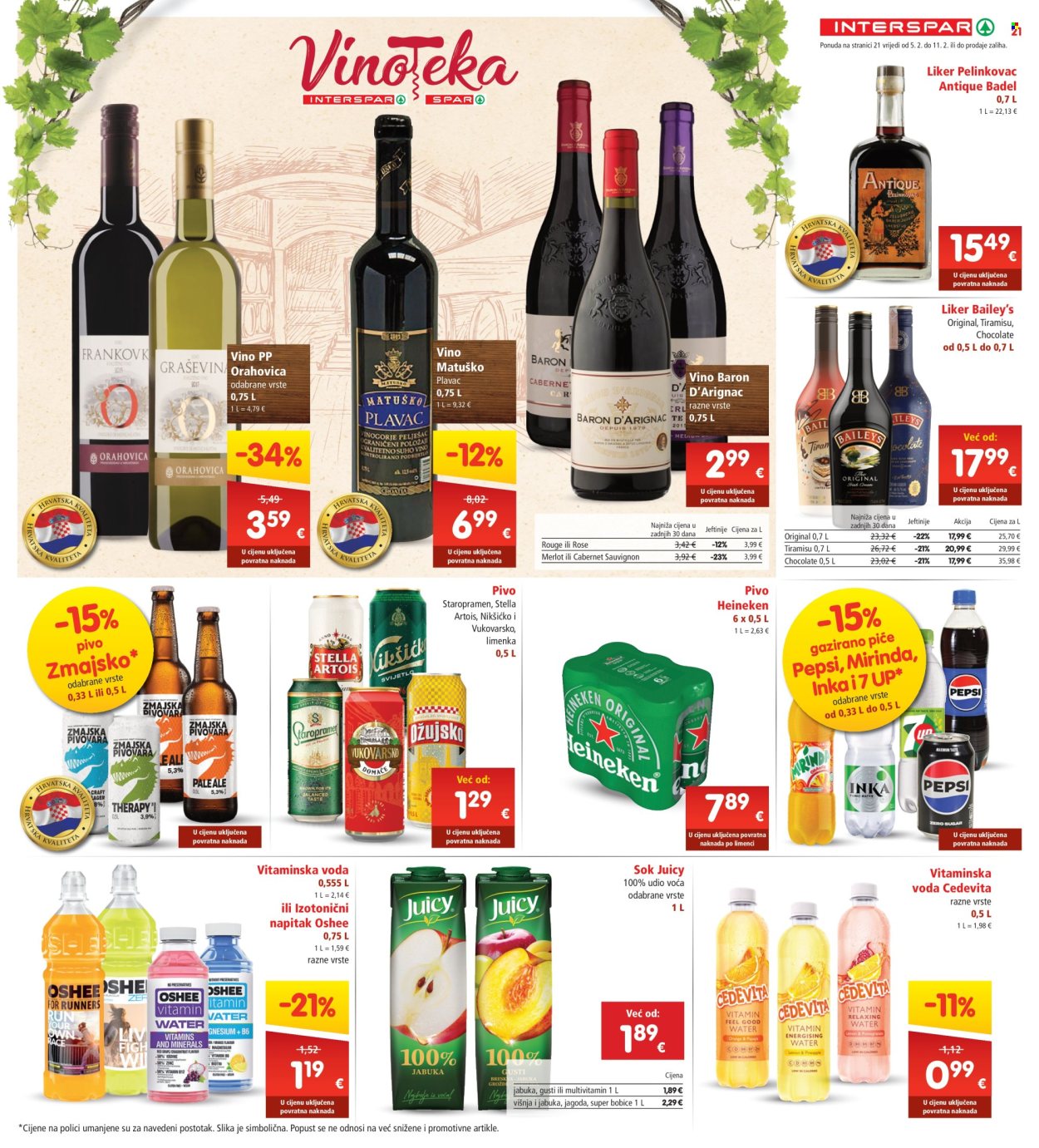 INTERSPAR katalog - 04.02.2025. - 11.02.2025. Stranica 21