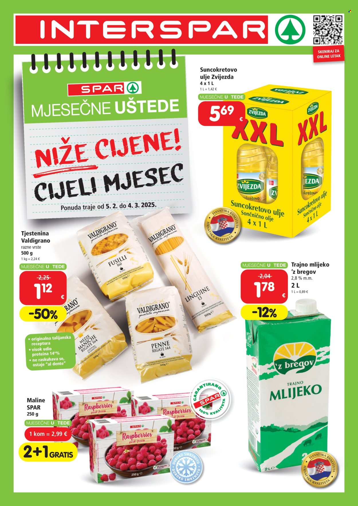 INTERSPAR katalog - 05.02.2025. - 04.03.2025. Stranica 1