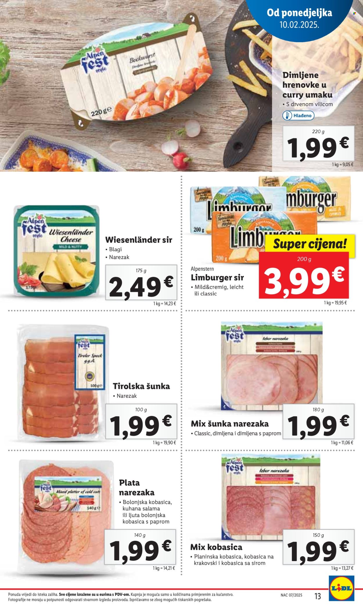 Lidl katalog - 10.02.2025. - 16.02.2025. Stranica 13