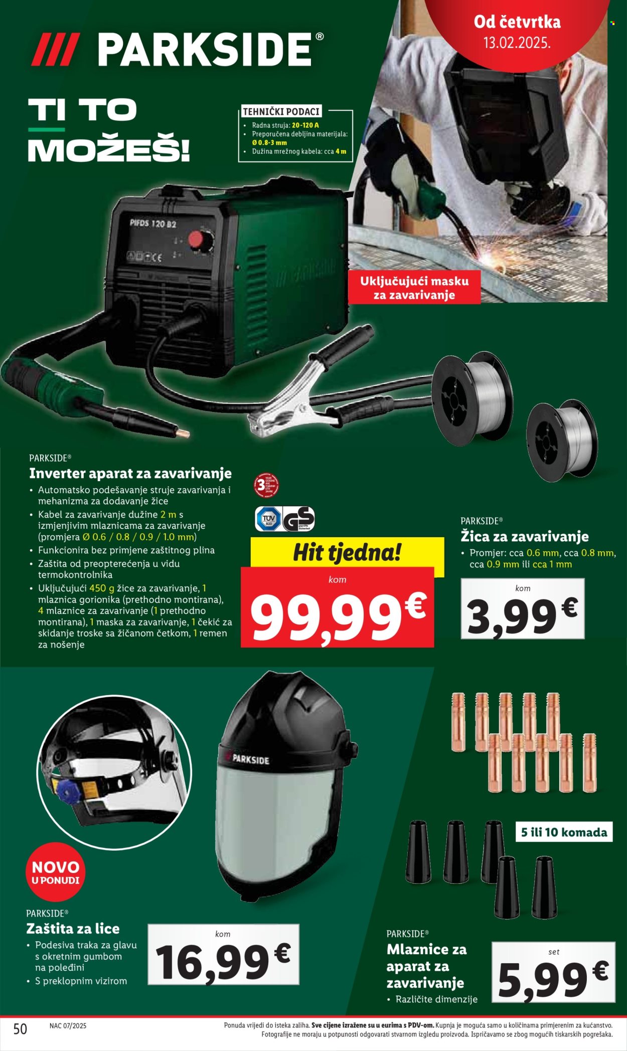 Lidl katalog - 10.02.2025. - 16.02.2025. Stranica 50
