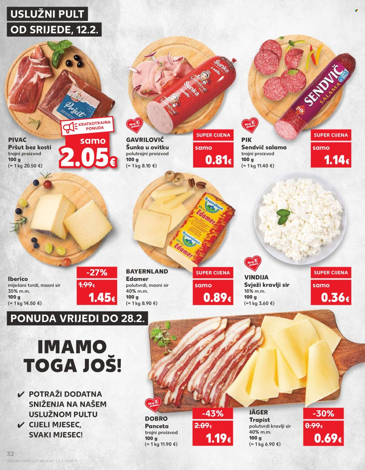 Kaufland katalog - 12.02.2025. - 18.02.2025. Stranica 32