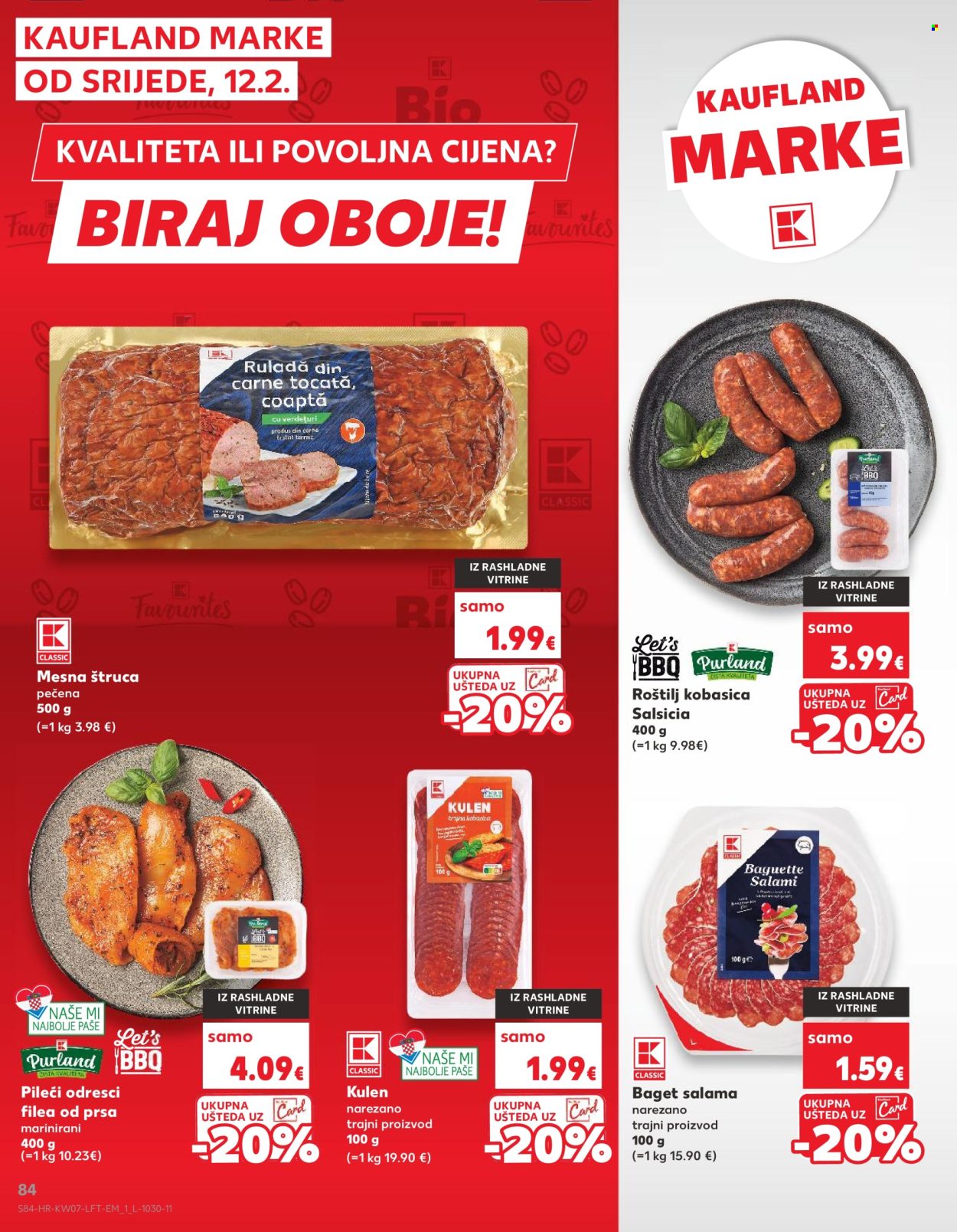 Kaufland katalog - 12.02.2025. - 18.02.2025. Stranica 84