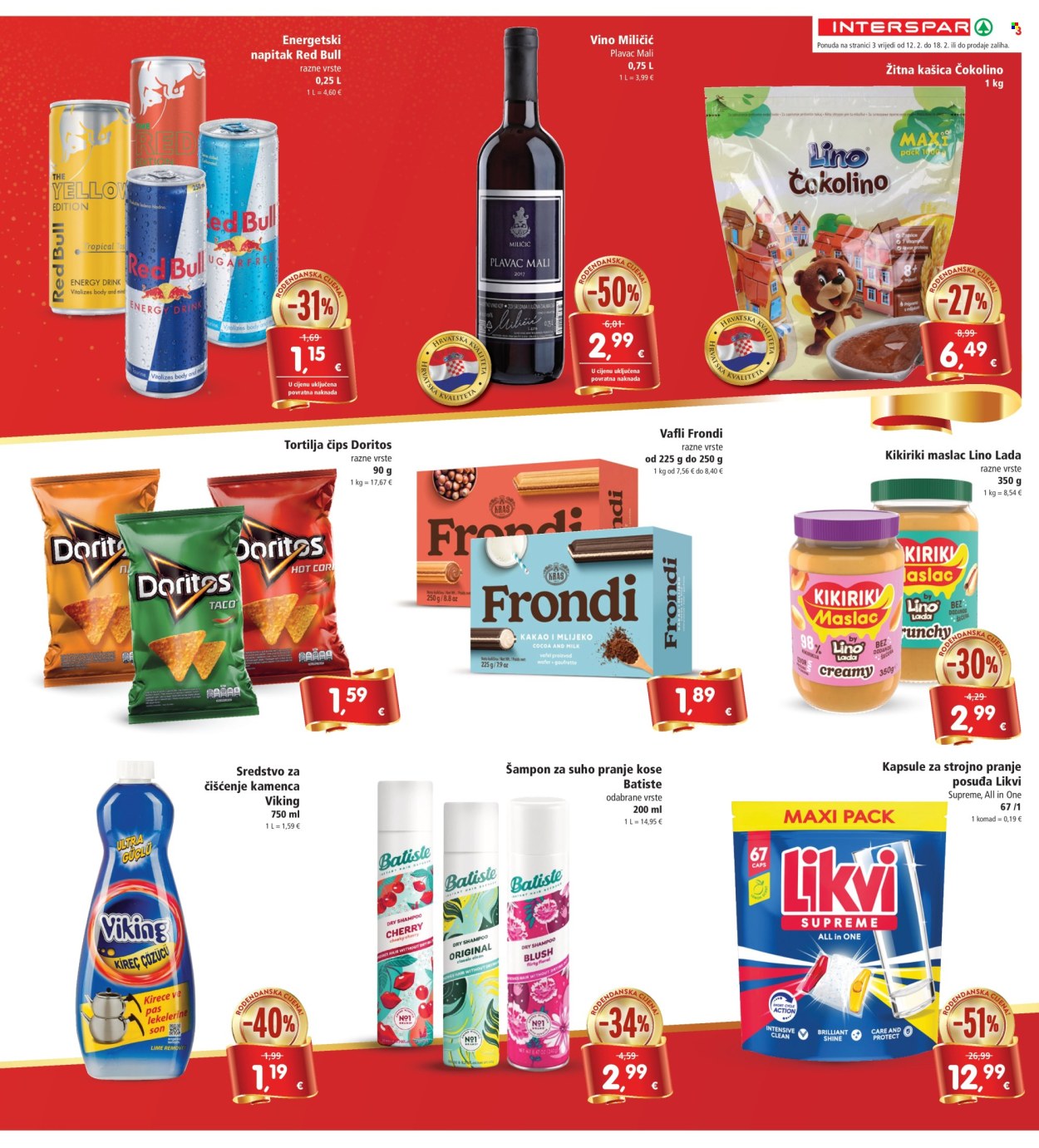 INTERSPAR katalog - 12.02.2025. - 18.02.2025. Stranica 3