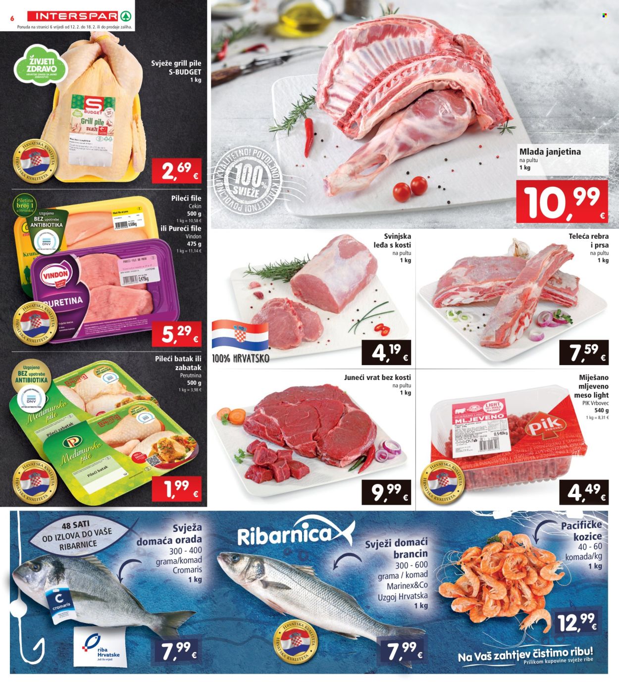 INTERSPAR katalog - 12.02.2025. - 18.02.2025. Stranica 6