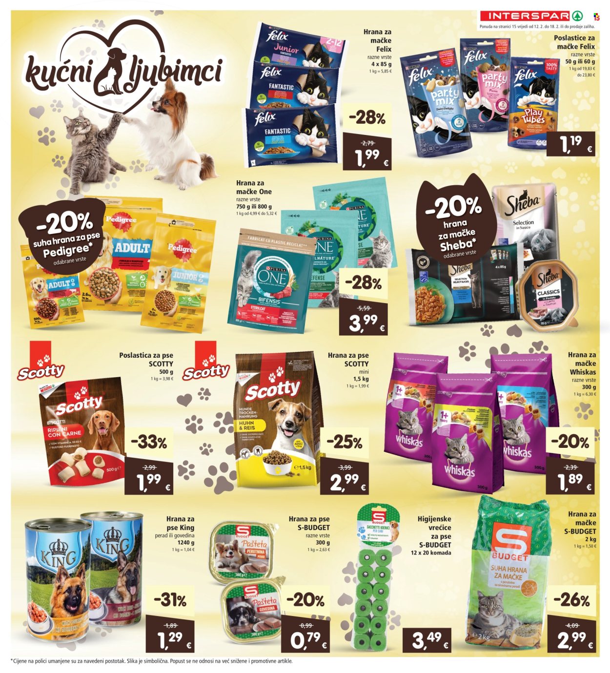 INTERSPAR katalog - 12.02.2025. - 18.02.2025. Stranica 15