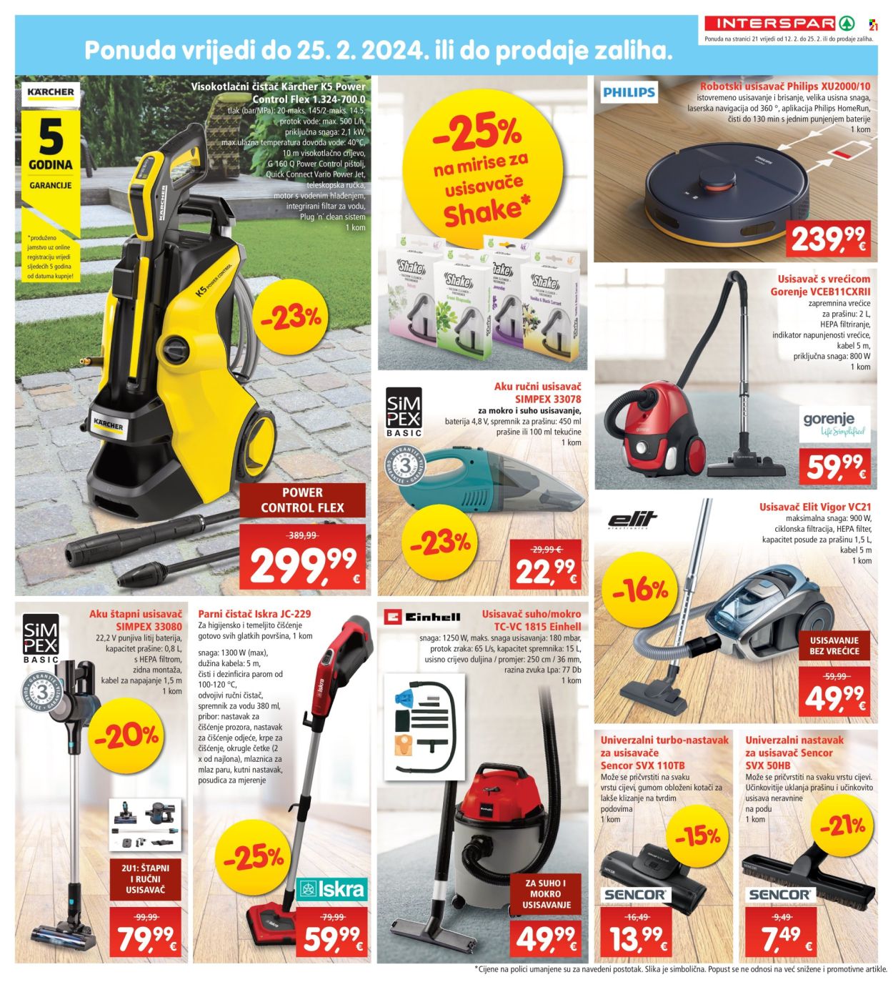 INTERSPAR katalog - 12.02.2025. - 18.02.2025. Stranica 21