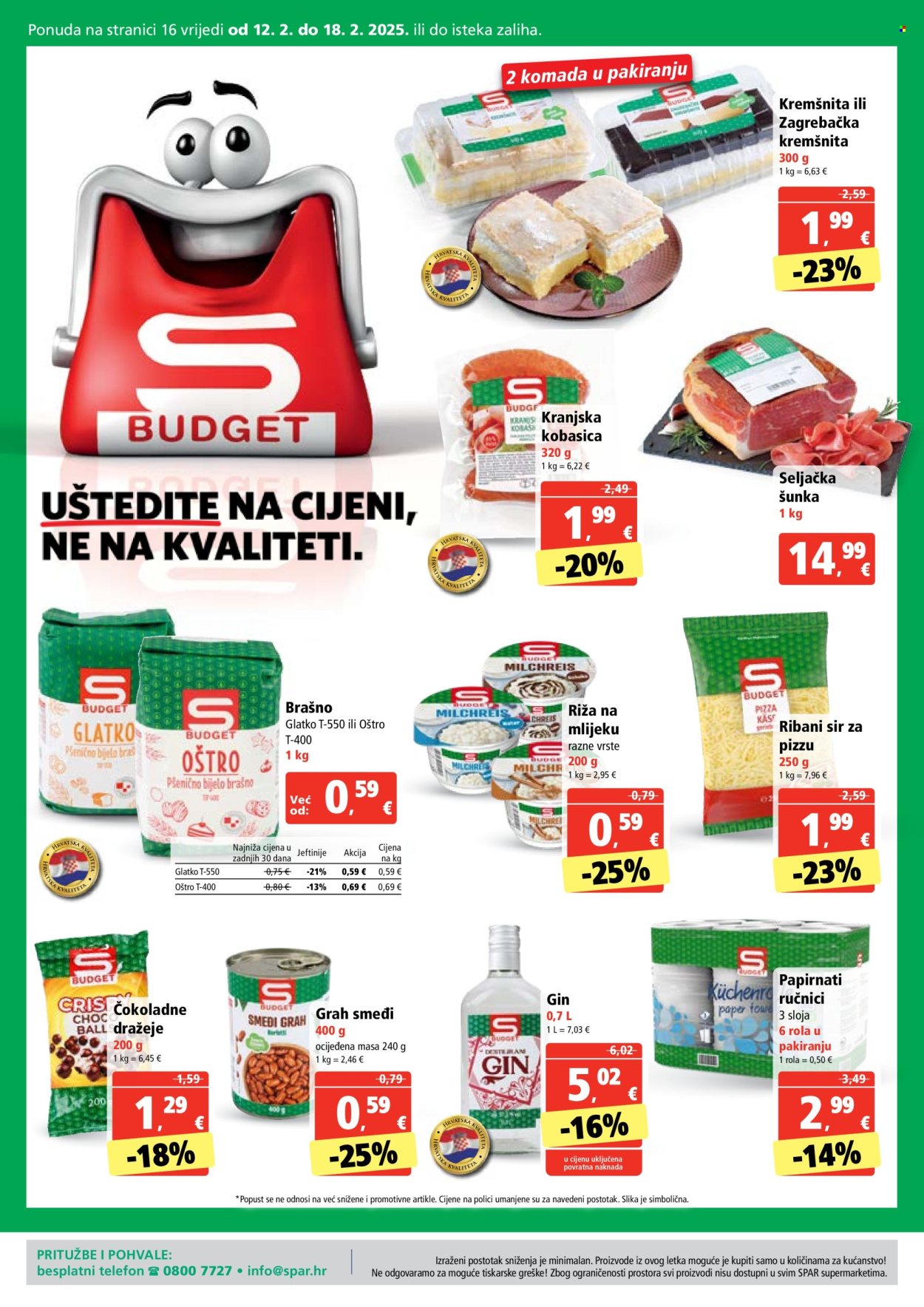 SPAR katalog - 12.02.2025. - 18.02.2025. Stranica 16