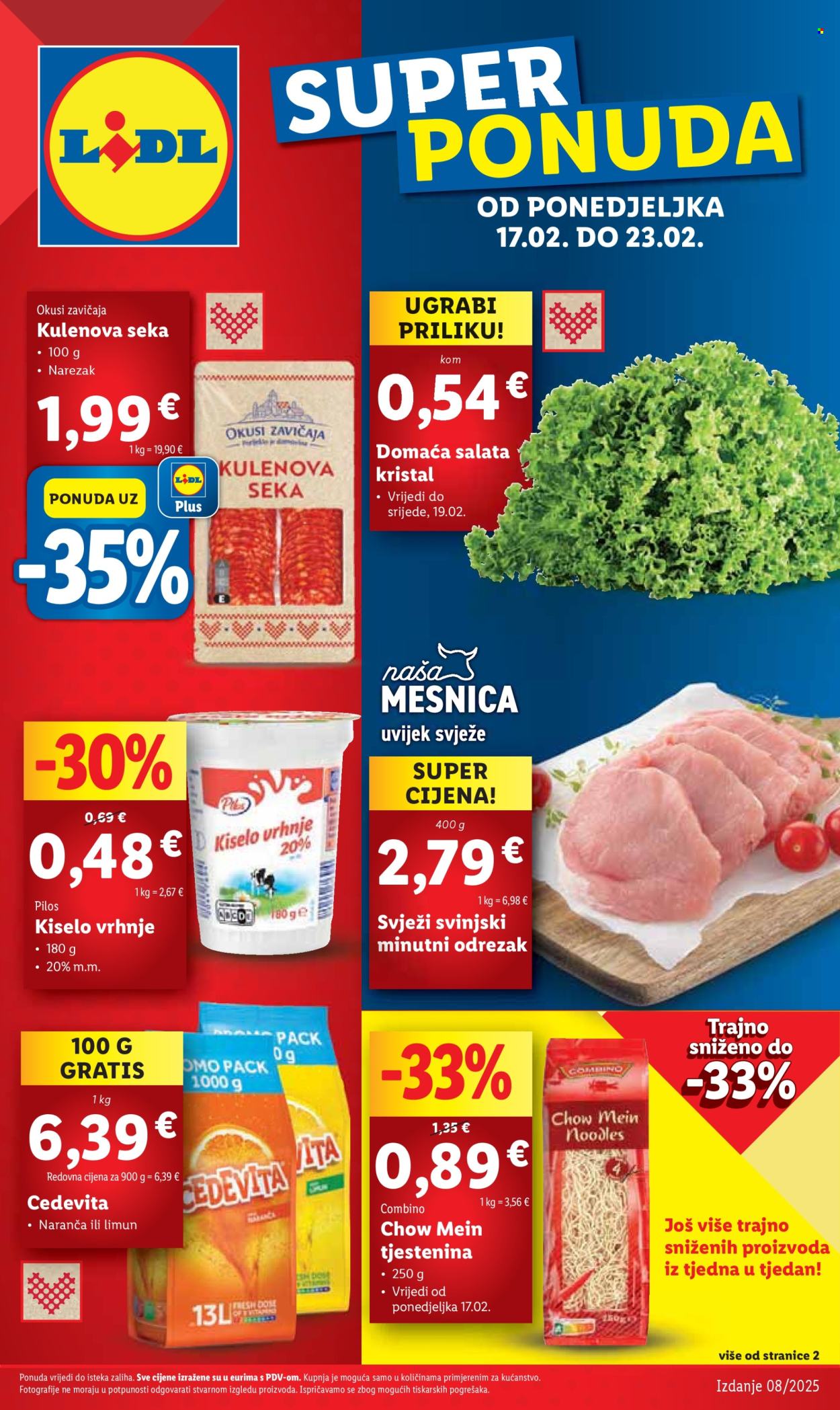 Lidl katalog - 17.02.2025. - 23.02.2025. Stranica 1