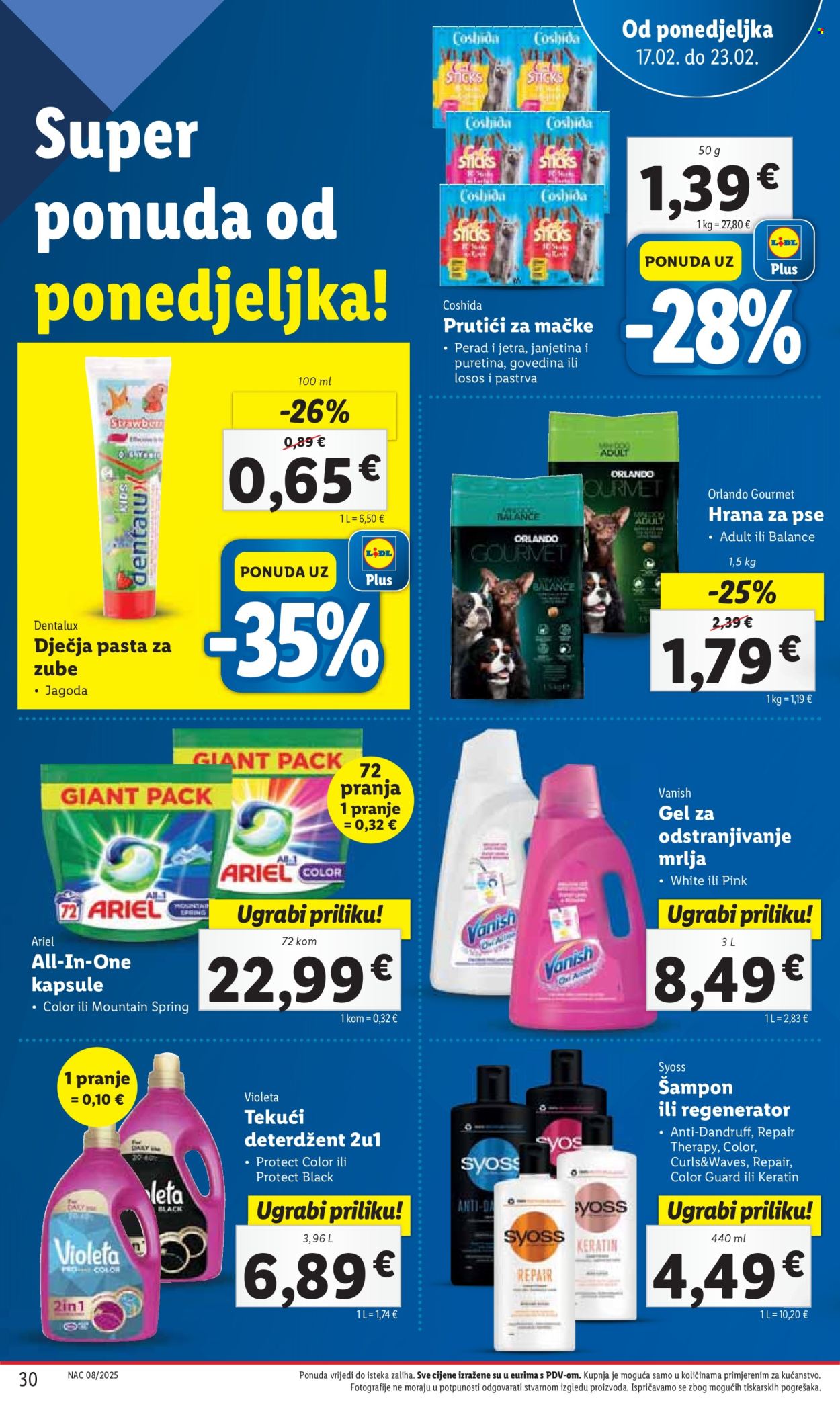 Lidl katalog - 17.02.2025. - 23.02.2025. Stranica 30