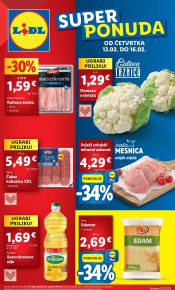 Lidl katalog - 13.02.2025. - 16.02.2025.