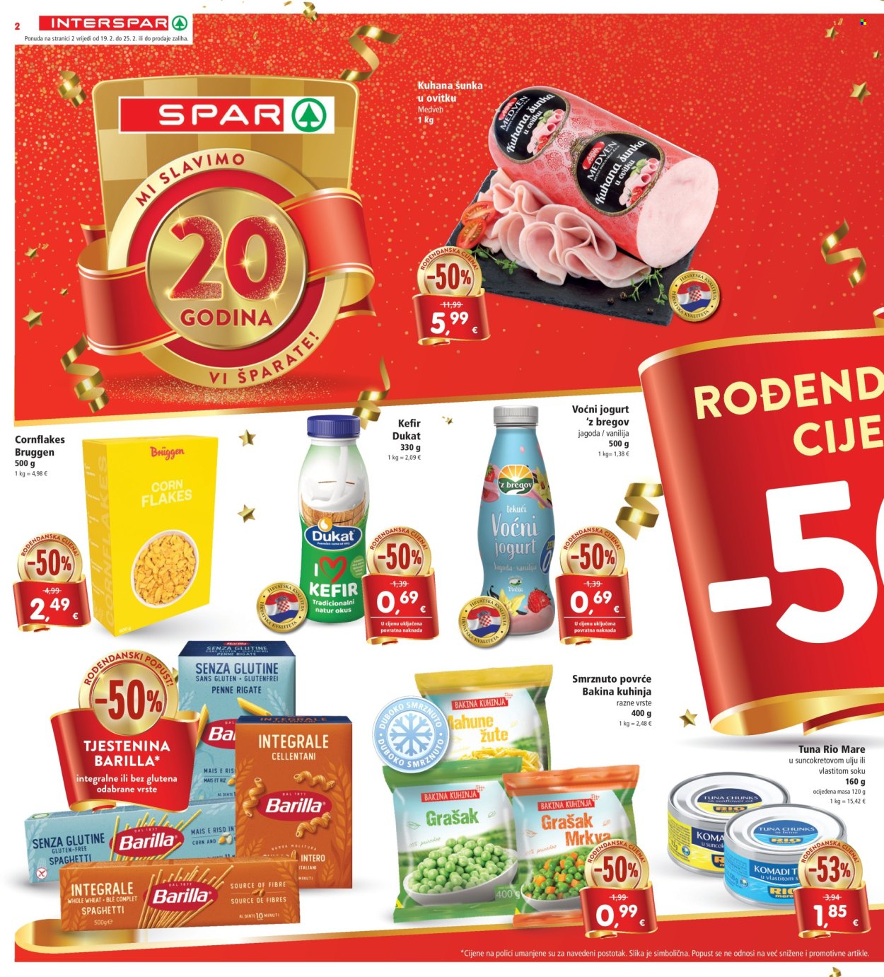 INTERSPAR katalog - 19.02.2025. - 25.02.2025. Stranica 2