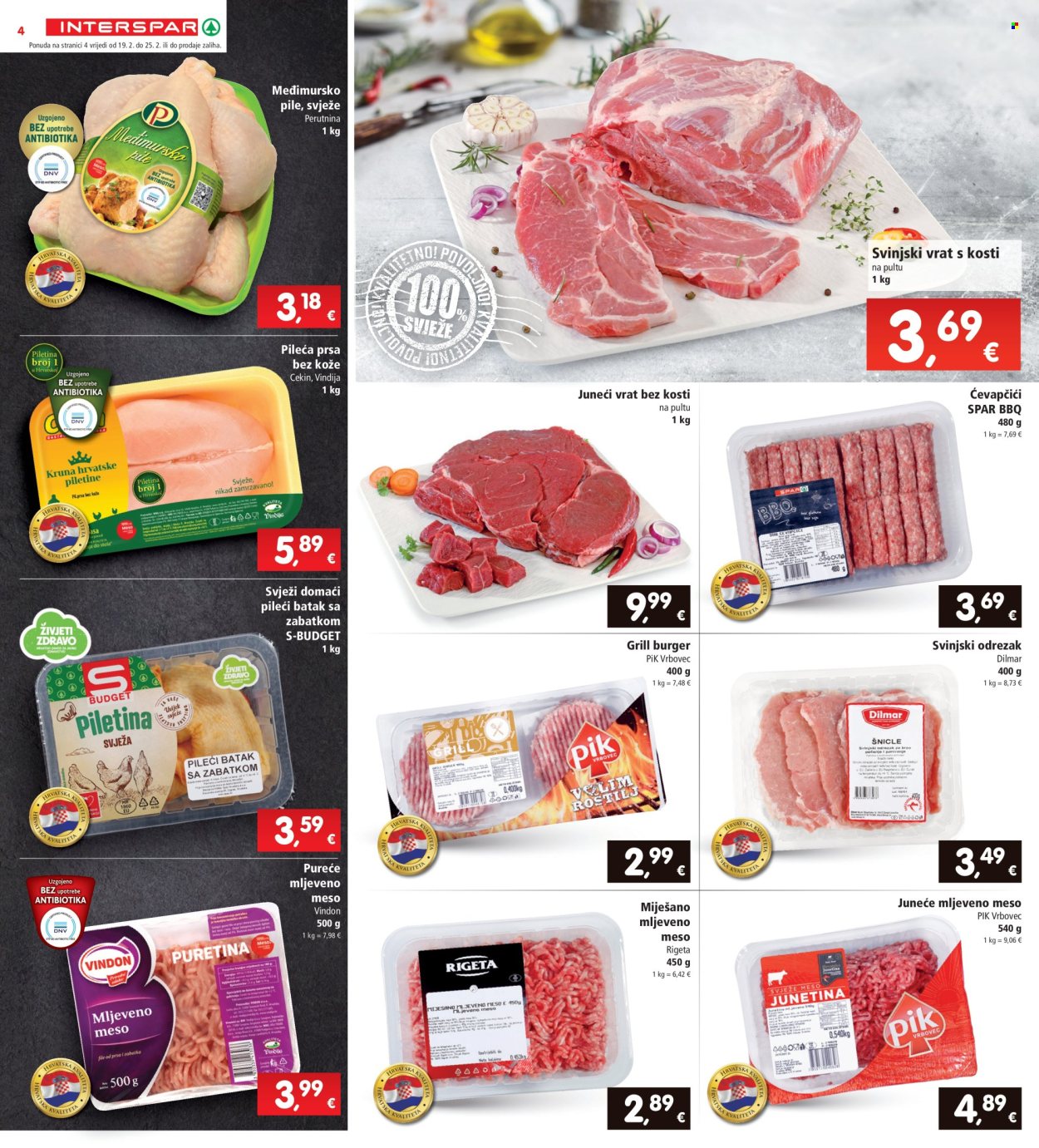 INTERSPAR katalog - 19.02.2025. - 25.02.2025. Stranica 4