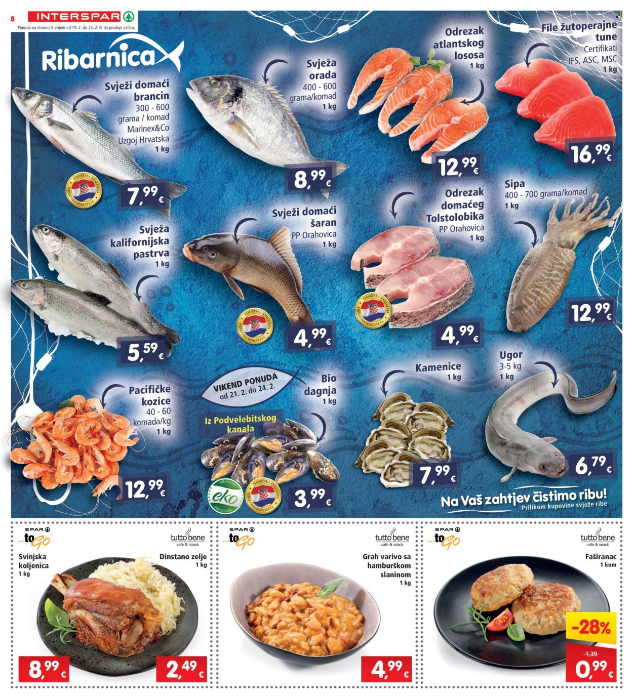 INTERSPAR katalog - 19.02.2025. - 25.02.2025. Stranica 8