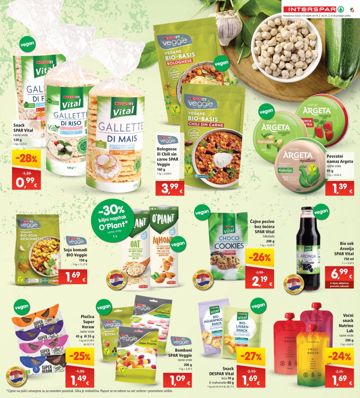 INTERSPAR katalog - 19.02.2025. - 25.02.2025. Stranica 13