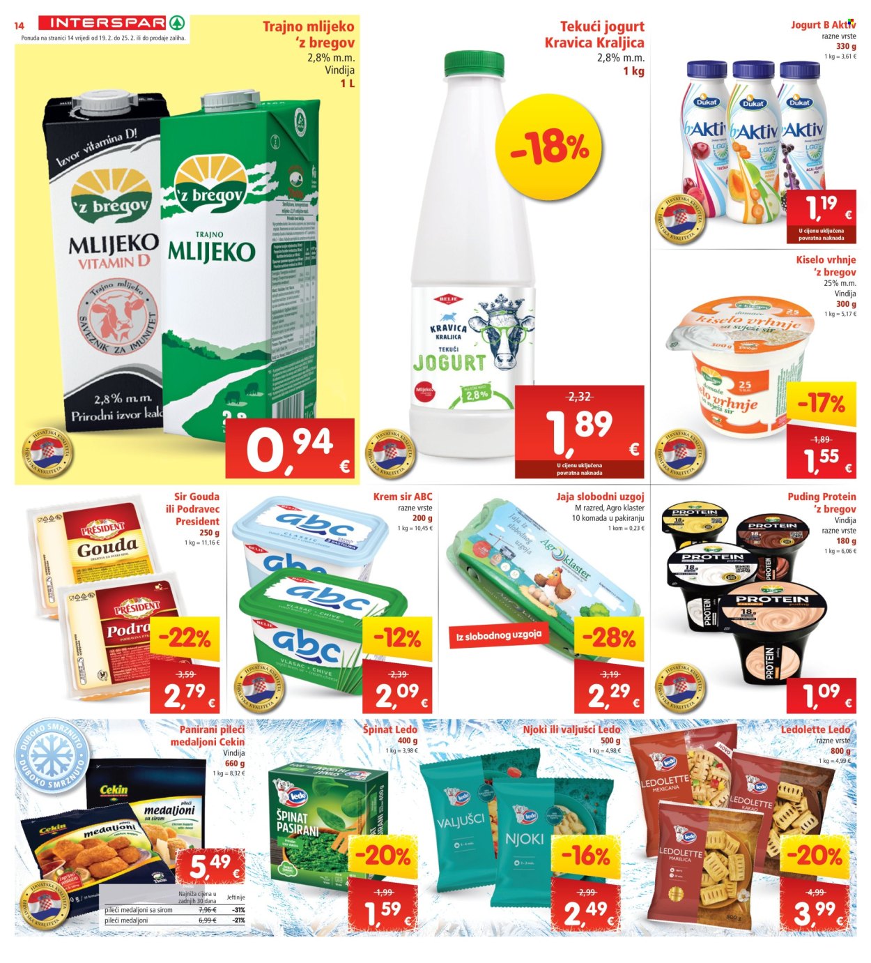 INTERSPAR katalog - 19.02.2025. - 25.02.2025. Stranica 14