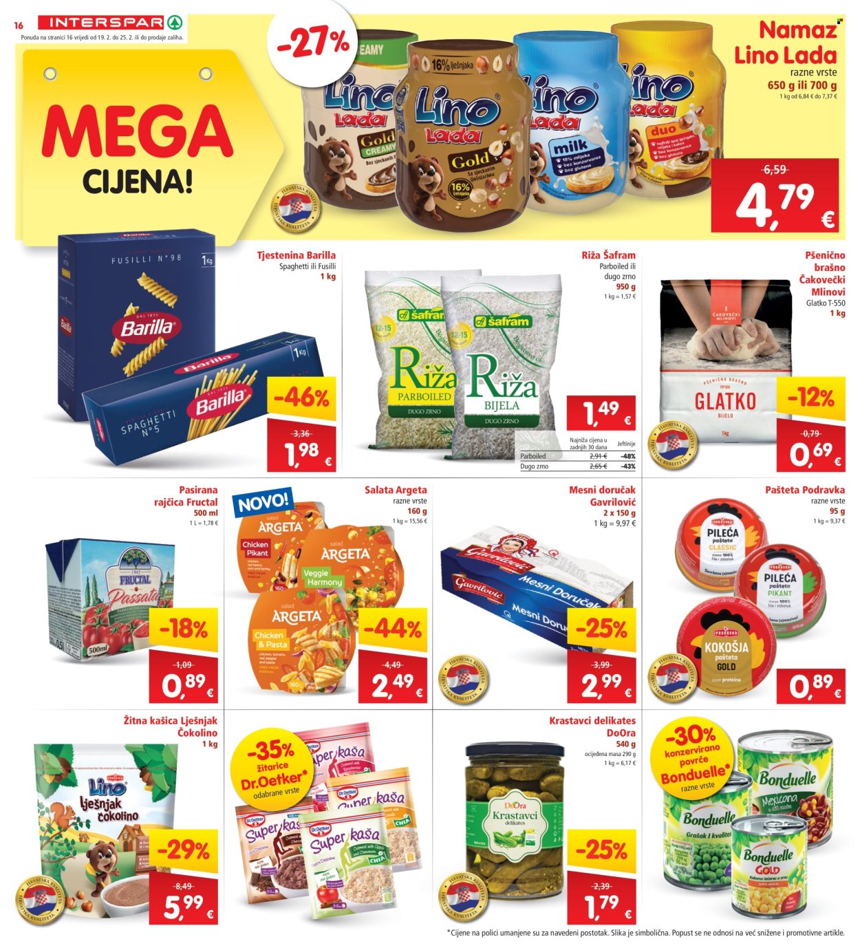 INTERSPAR katalog - 19.02.2025. - 25.02.2025. Stranica 16