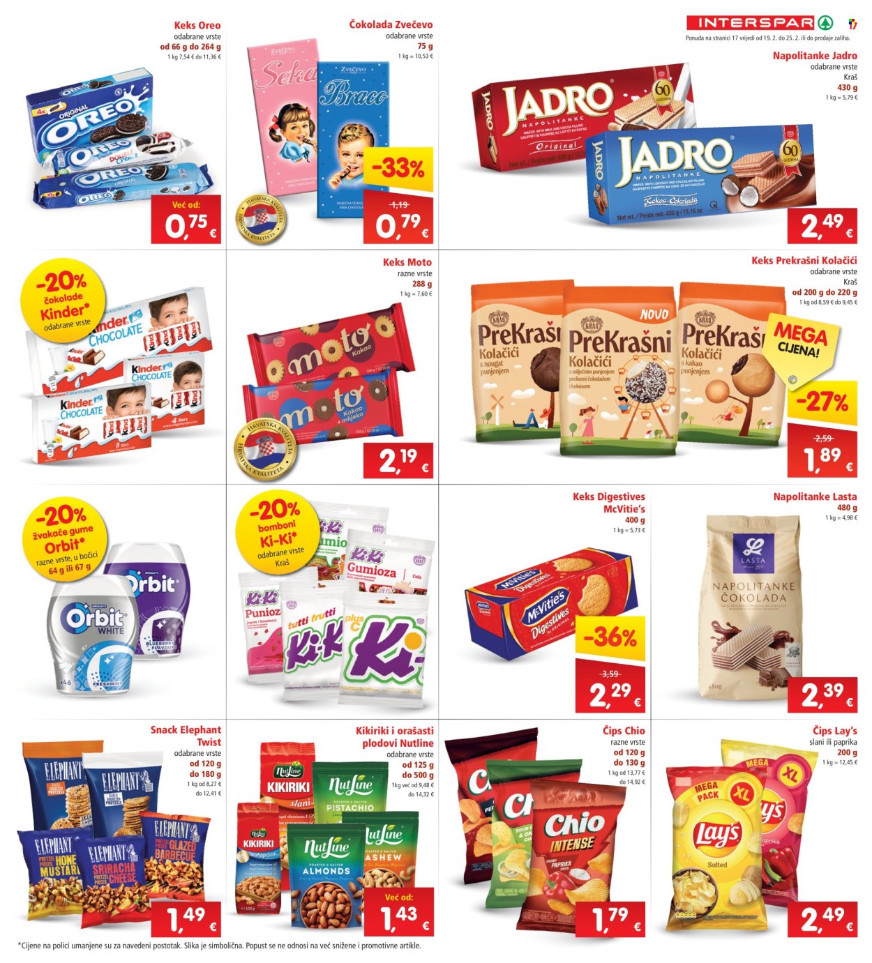 INTERSPAR katalog - 19.02.2025. - 25.02.2025. Stranica 17