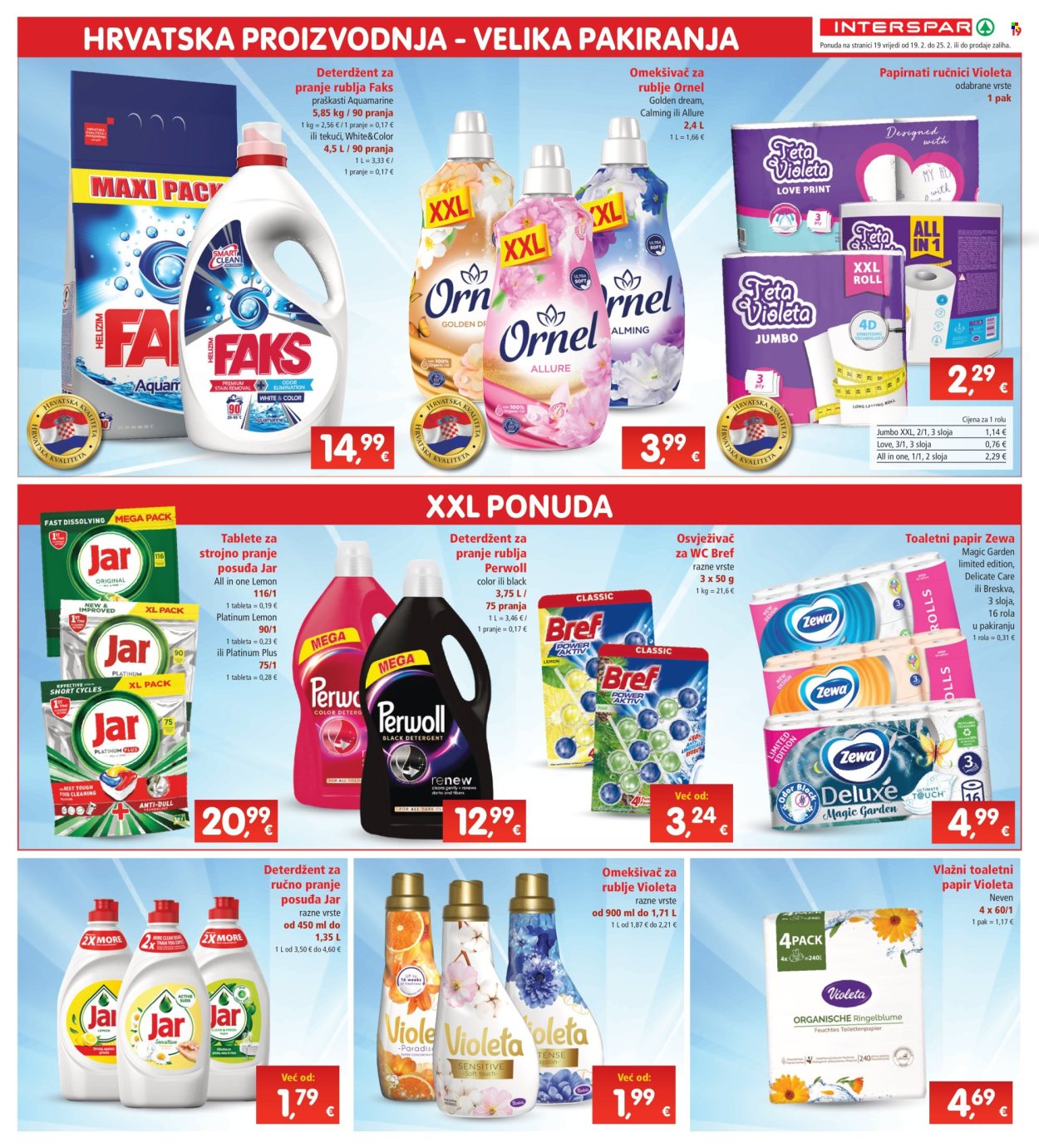 INTERSPAR katalog - 19.02.2025. - 25.02.2025. Stranica 19