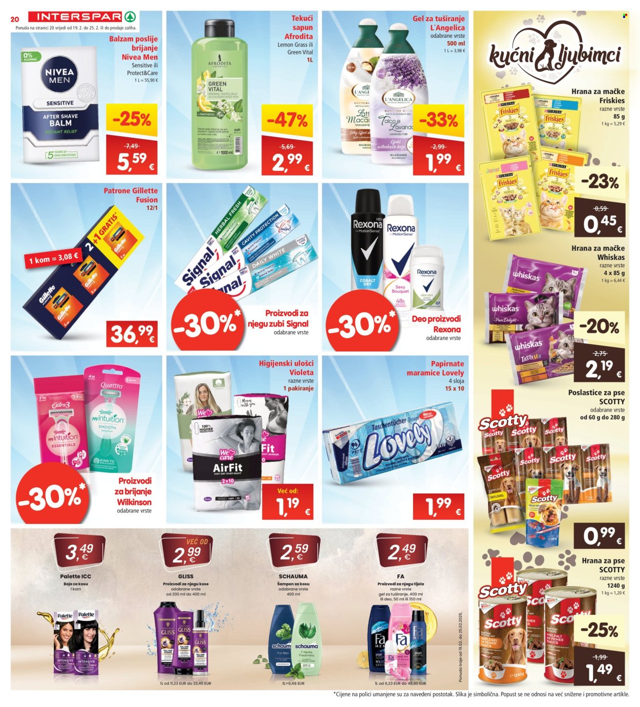 INTERSPAR katalog - 19.02.2025. - 25.02.2025. Stranica 20