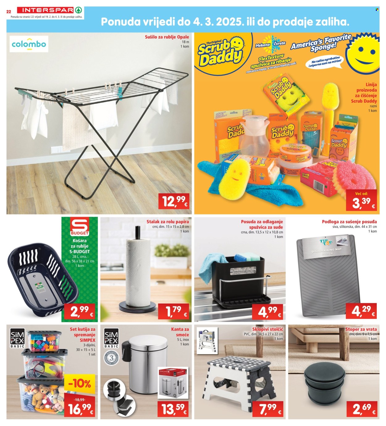 INTERSPAR katalog - 19.02.2025. - 25.02.2025. Stranica 22