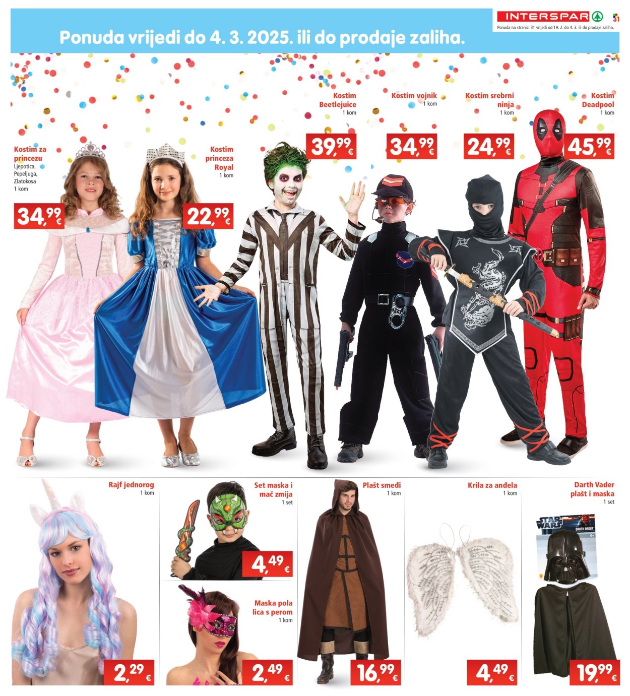 INTERSPAR katalog - 19.02.2025. - 25.02.2025. Stranica 31