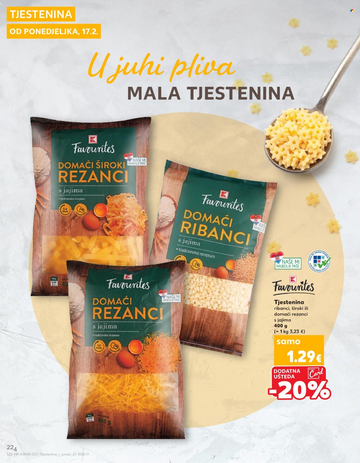 Kaufland katalog - 17.02.2025. - 01.03.2025. Stranica 22