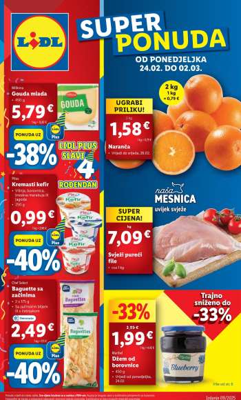 Lidl katalog - 24.02.2025. - 02.03.2025.