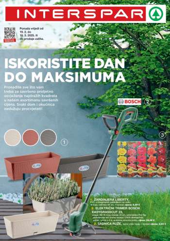 INTERSPAR katalog - 19.02.2025. - 18.03.2025.