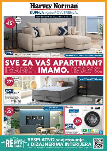 Harvey Norman katalog - 20.02.2025. - 05.03.2025.