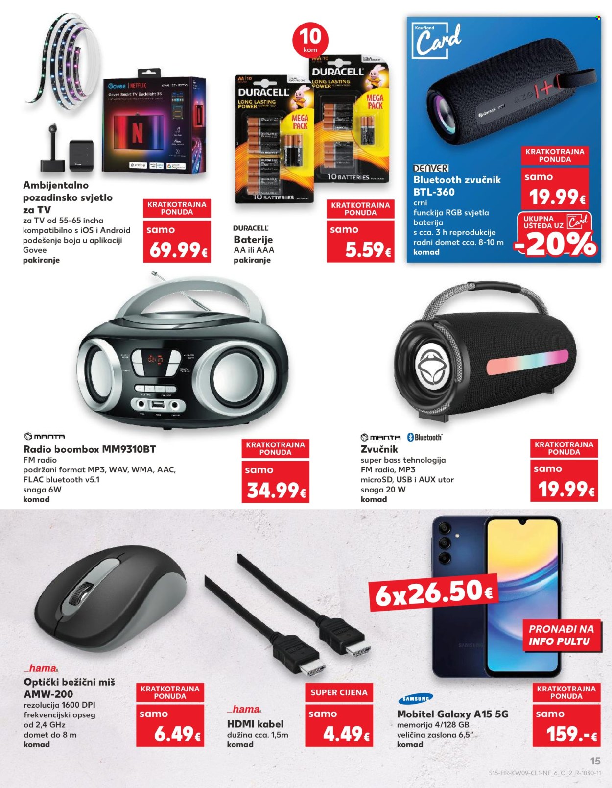 Kaufland katalog - 26.02.2025. - 04.03.2025. Stranica 15