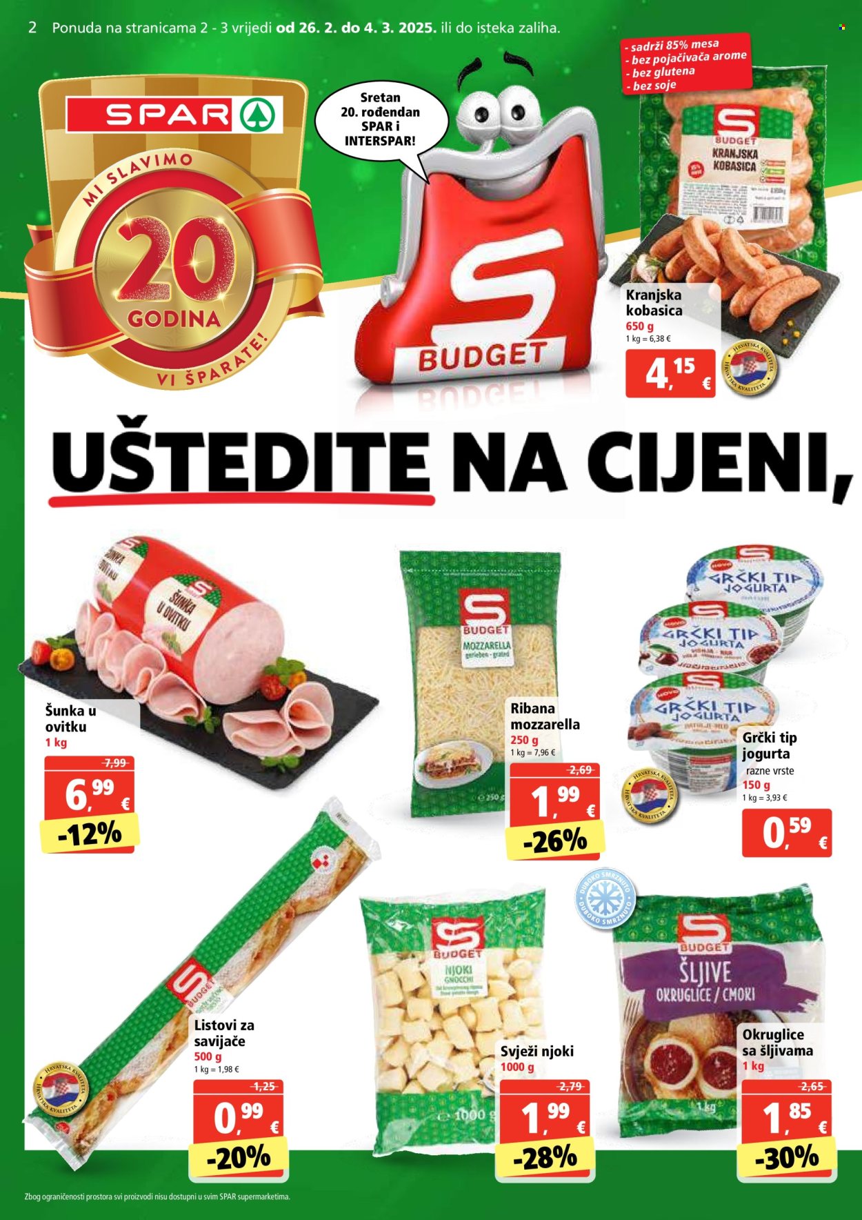 SPAR katalog - 26.02.2025. - 04.03.2025. Stranica 2