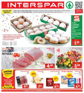INTERSPAR katalog - 26.02.2025. - 04.03.2025.