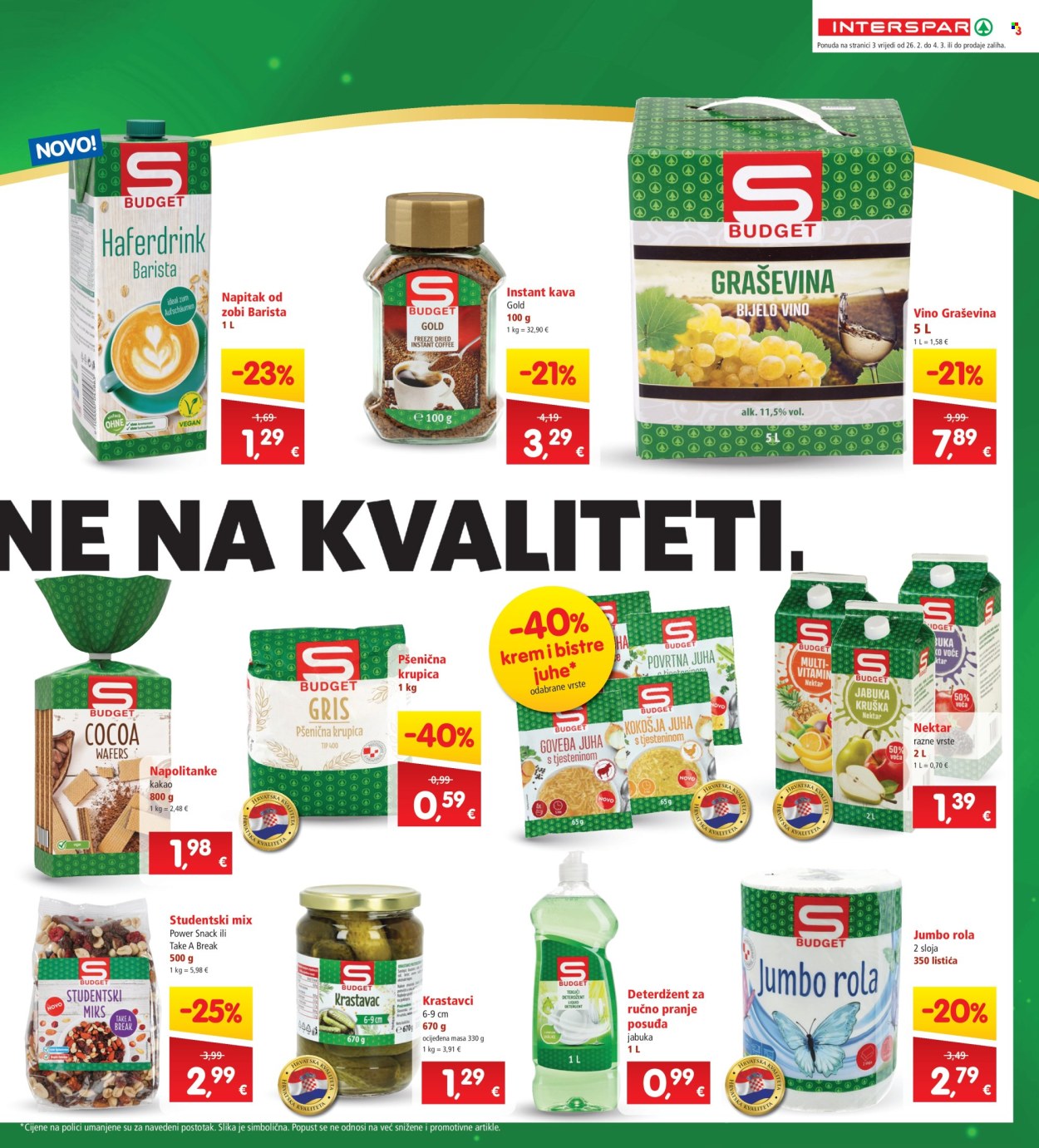 INTERSPAR katalog - 26.02.2025. - 04.03.2025. Stranica 3