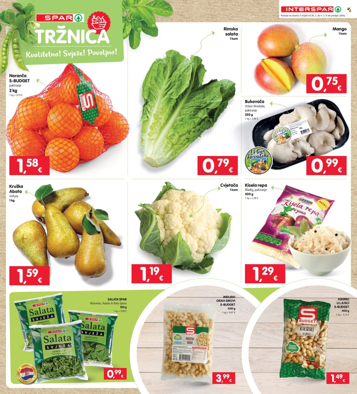 INTERSPAR katalog - 26.02.2025. - 04.03.2025. Stranica 5