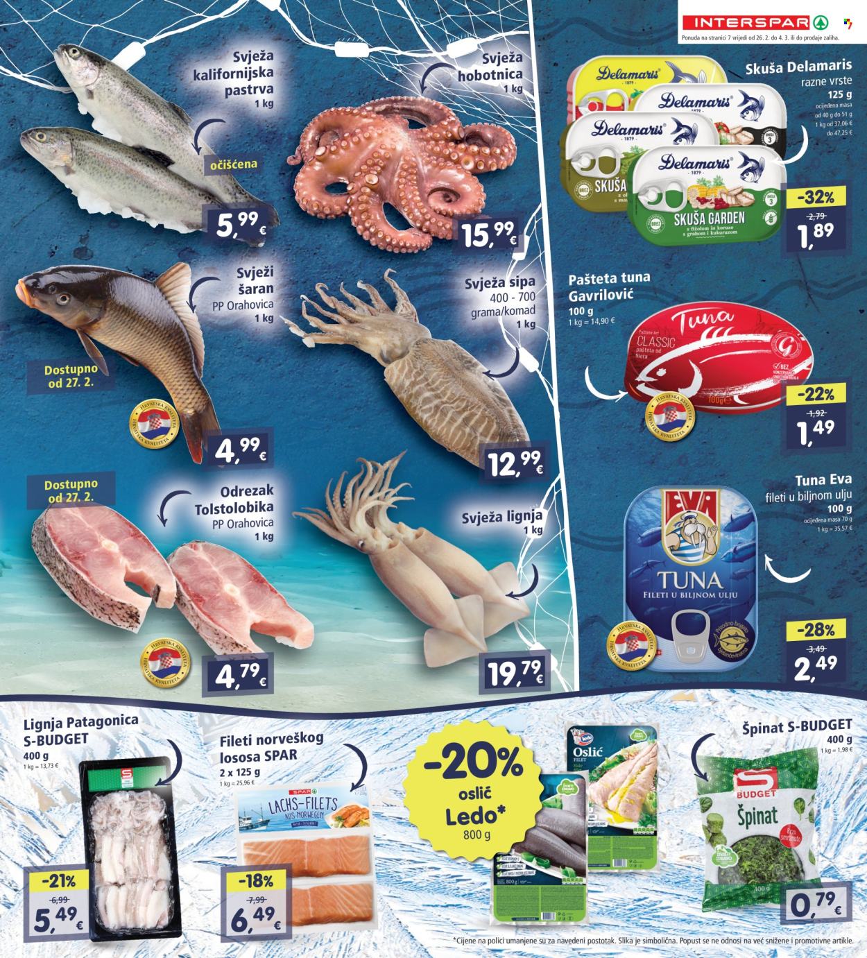 INTERSPAR katalog - 26.02.2025. - 04.03.2025. Stranica 7