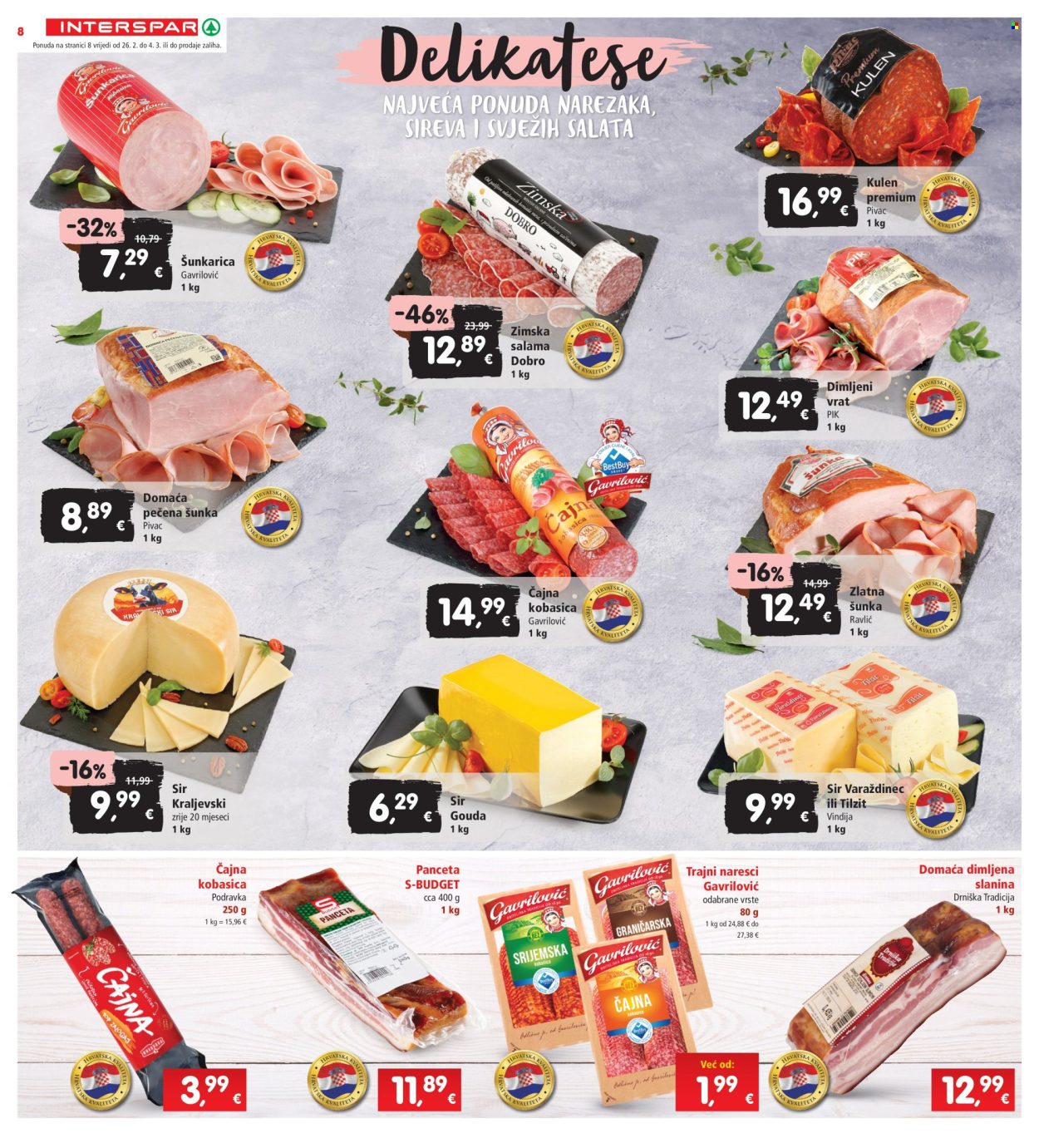 INTERSPAR katalog - 26.02.2025. - 04.03.2025. Stranica 8