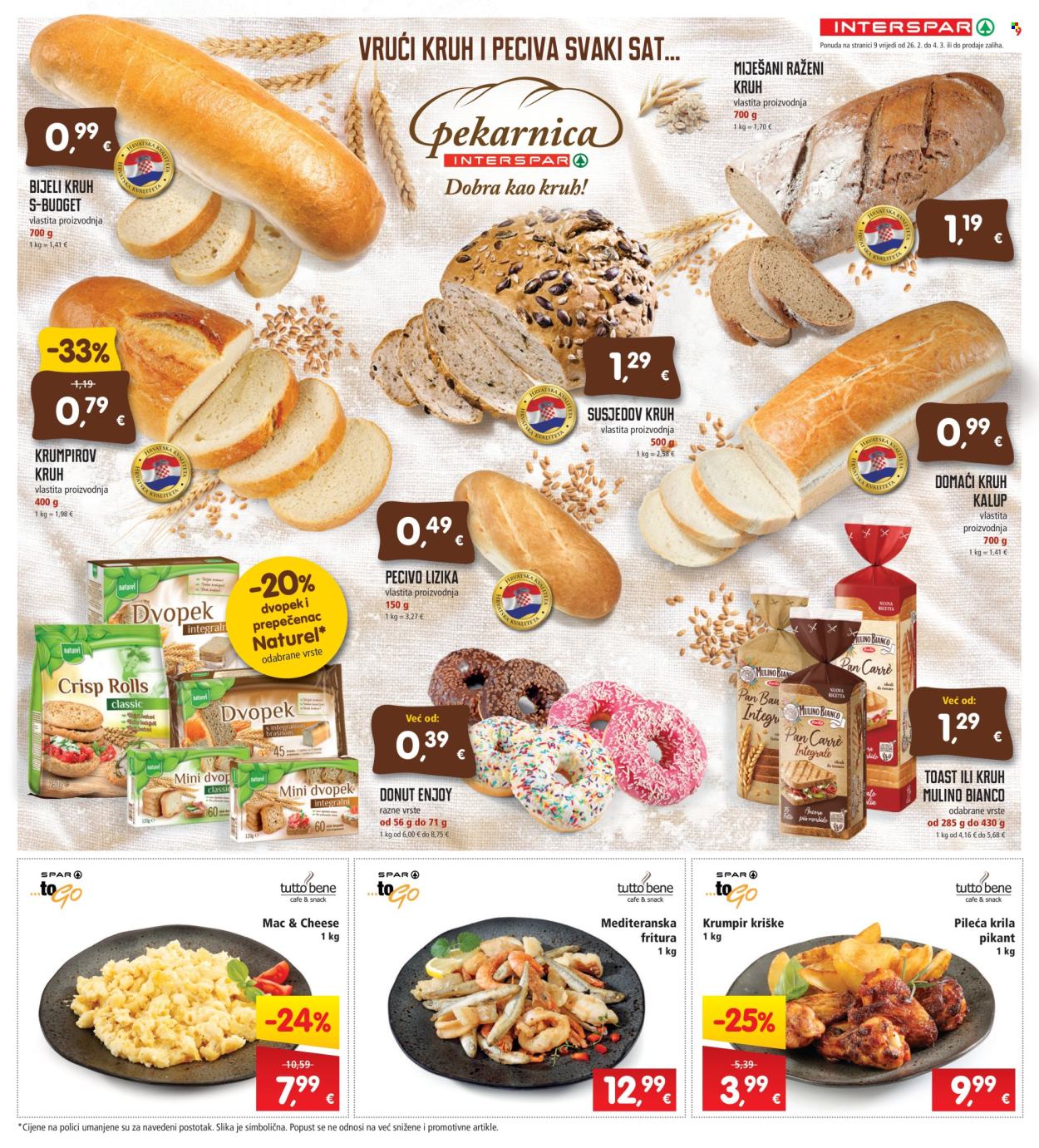 INTERSPAR katalog - 26.02.2025. - 04.03.2025. Stranica 9