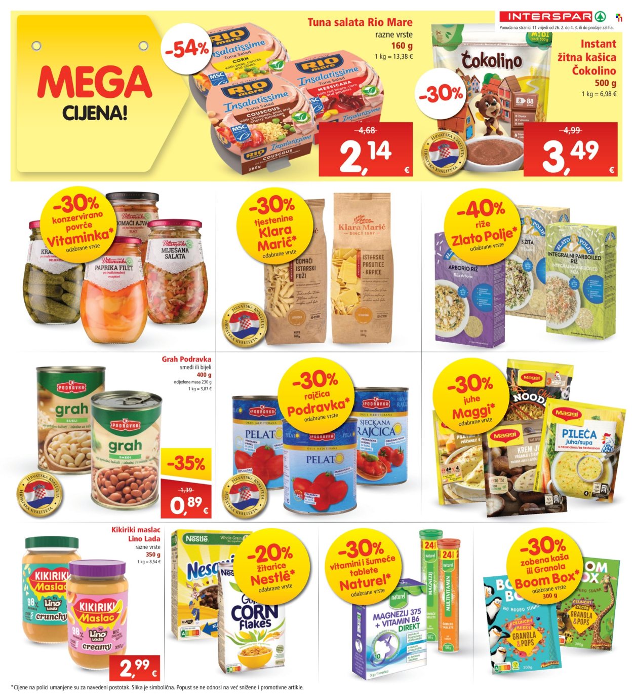 INTERSPAR katalog - 26.02.2025. - 04.03.2025. Stranica 11