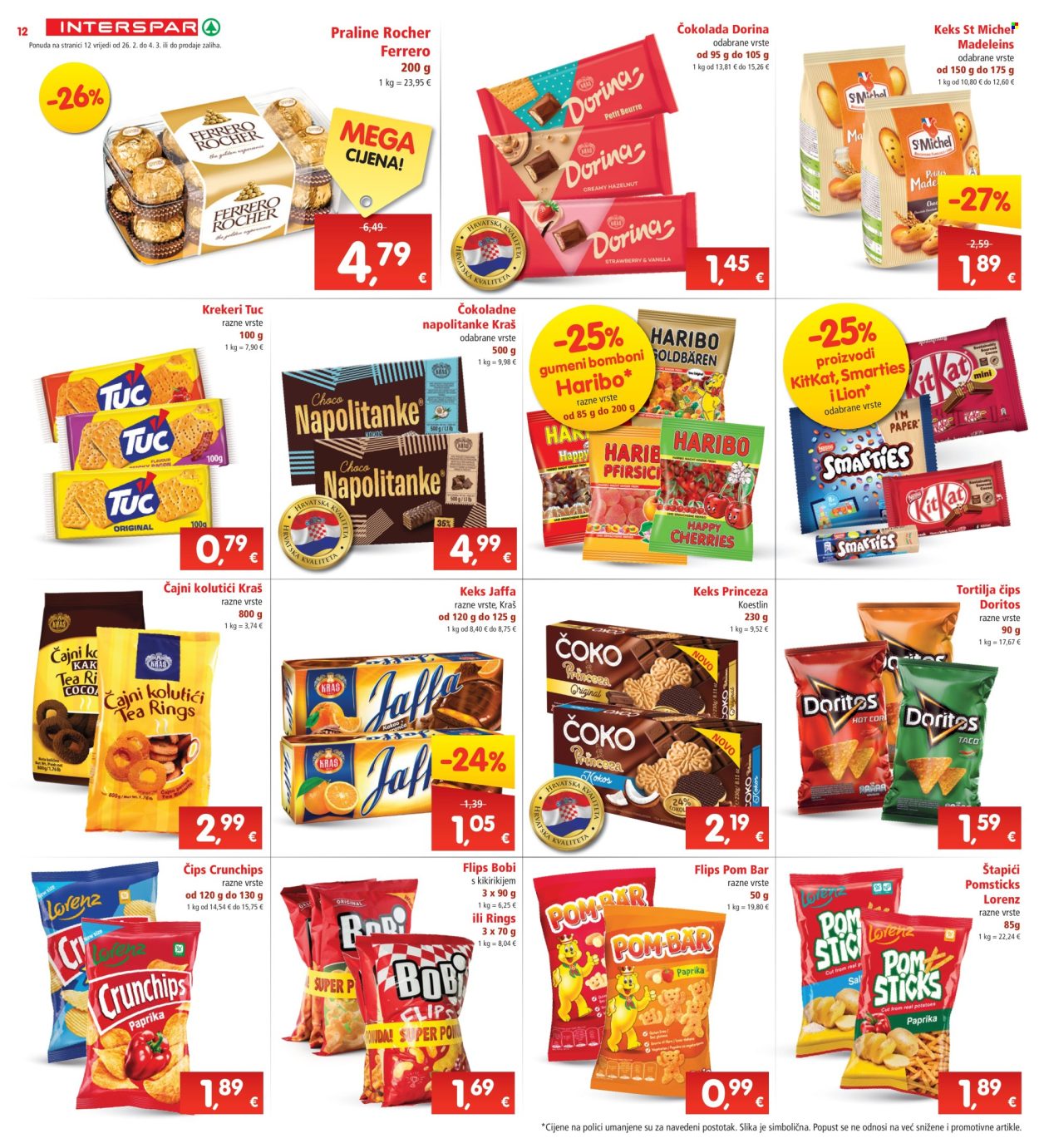 INTERSPAR katalog - 26.02.2025. - 04.03.2025. Stranica 12