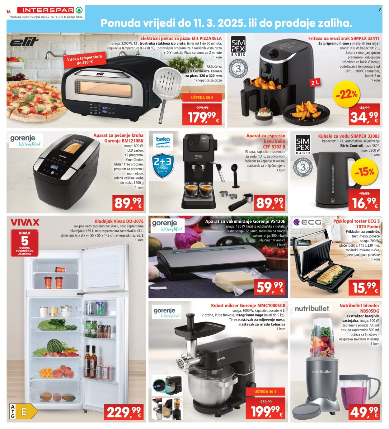 INTERSPAR katalog - 26.02.2025. - 04.03.2025. Stranica 16