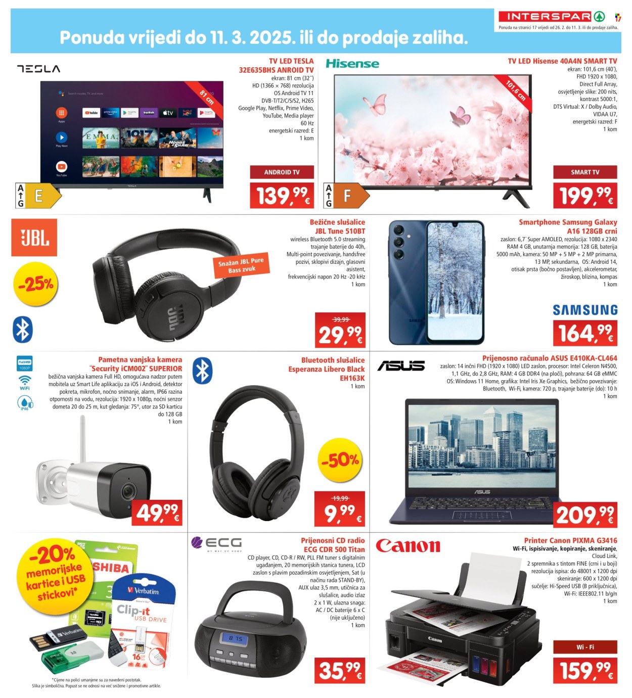INTERSPAR katalog - 26.02.2025. - 04.03.2025. Stranica 17