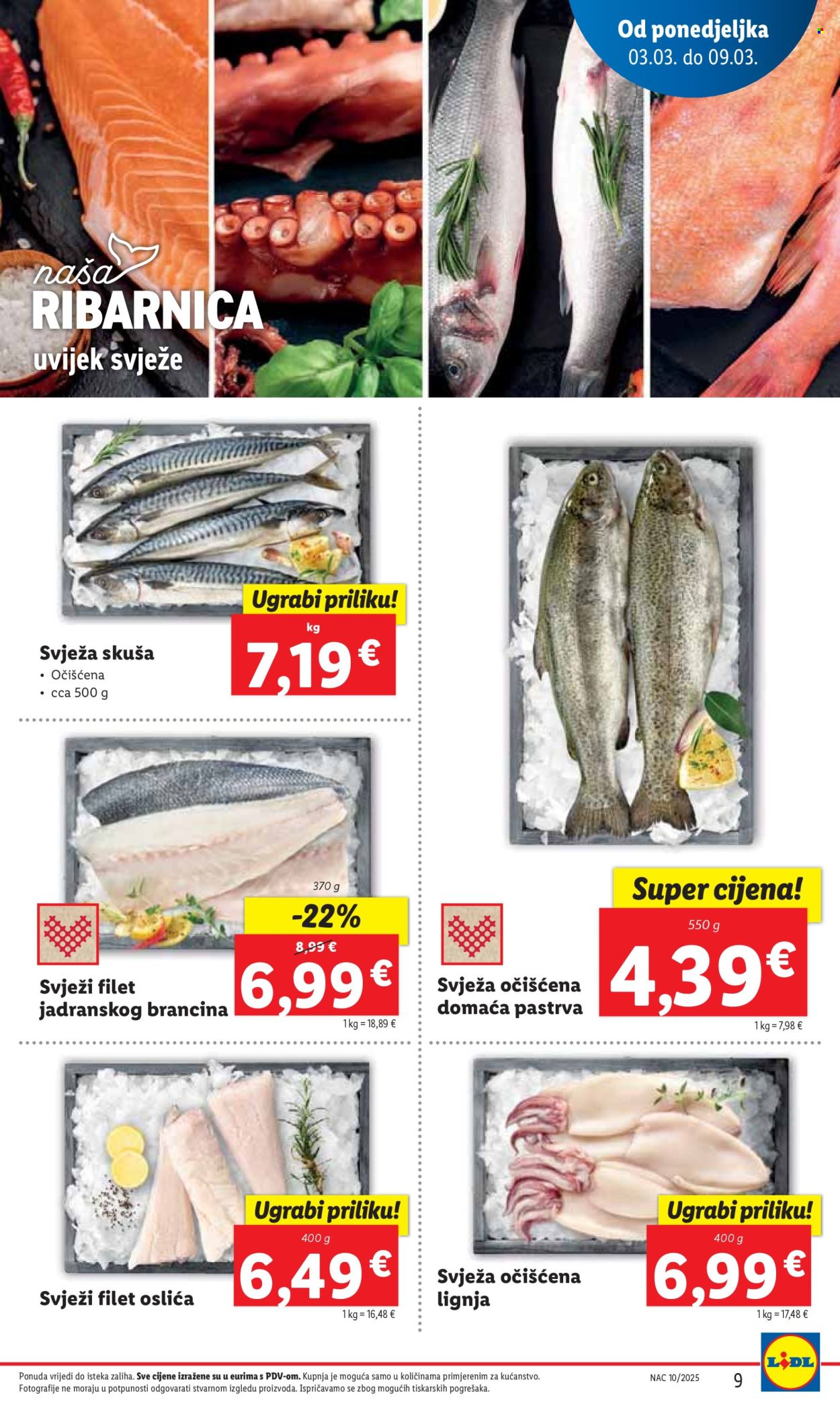 Lidl katalog - 03.03.2025. - 09.03.2025. Stranica 9